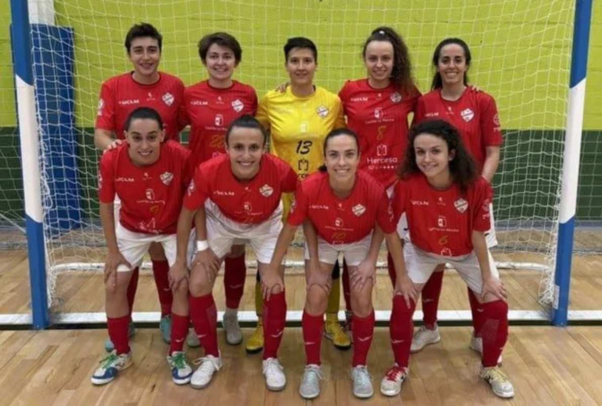 Formación del CD Chiloeches que subió a Primera. Foto: @BurilloCabanero.