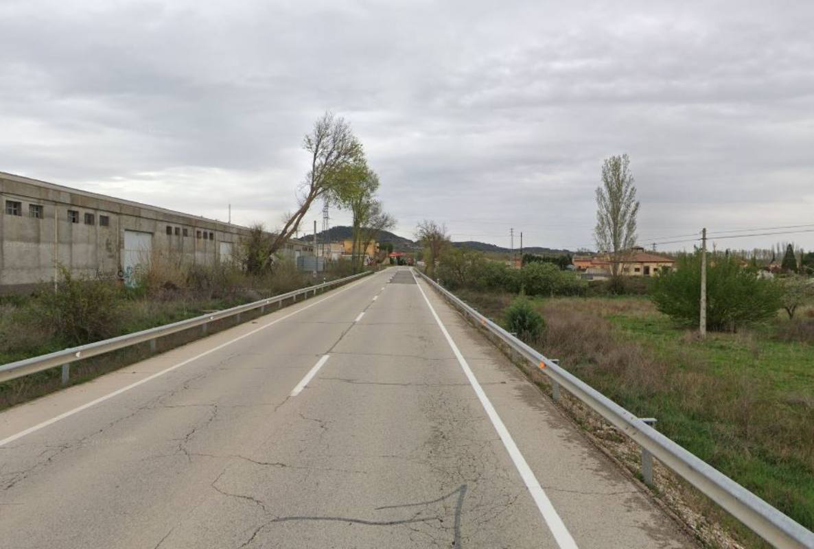 Accidente de tráfico en la N-204, en Cifuentes.