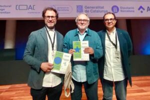 Recogida del Premio Europeo AHI 2025.
