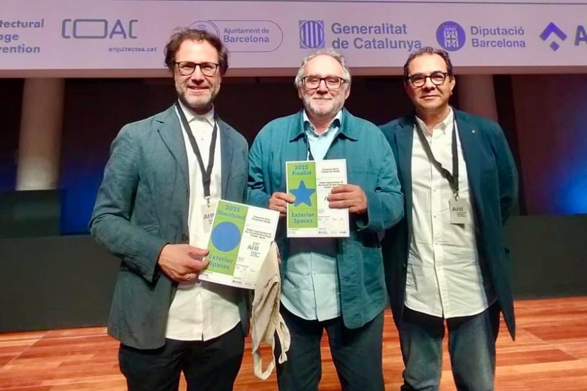 Recogida del Premio Europeo AHI 2025.
