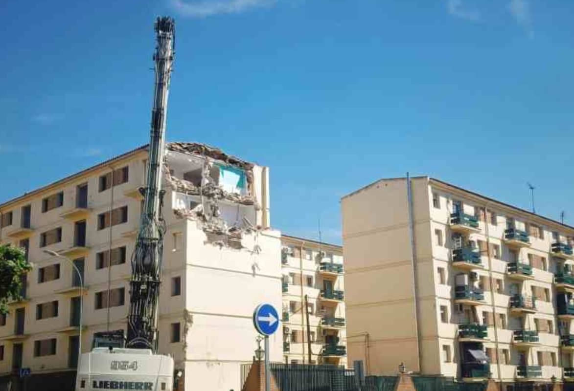 Imagen de las obras en el cuartel de la Guardia Civil de Toledo. Foto: David Romero.