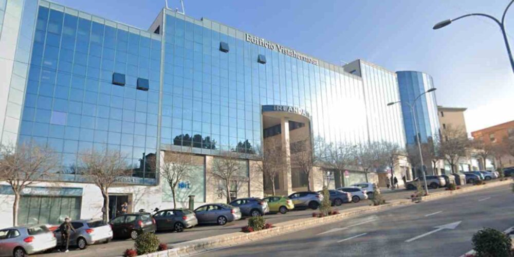 Uno de los registros de la UCO se produjo en el Edificio Vistahermonsa, en Toledo.