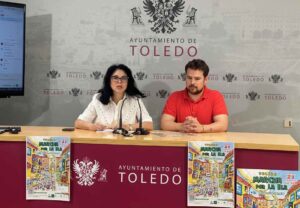 Soledad Illescas y David Amores presentaron la Marcha por la ELA.