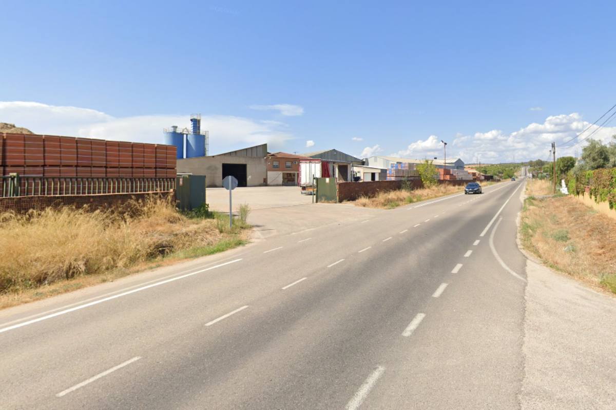 El suceso se ha producido en esta empresa cerámica de Talavera. Foto: Google Maps