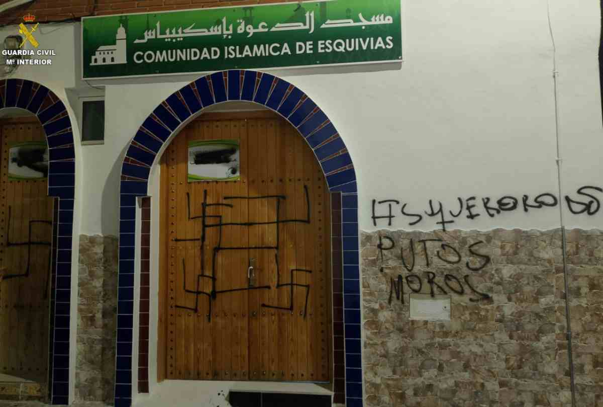Imagen de las pintadas en Esquivias (Toledo).