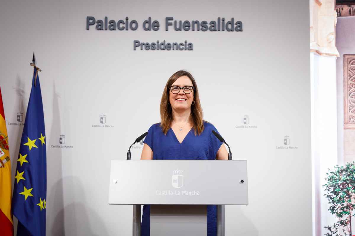 La consejera portavoz del Gobierno de Castilla-La Mancha, Esther Padilla.