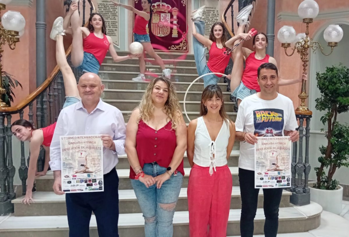 Presentación del V Torneo Internacional de Gimnasia Rítmica de Albacete