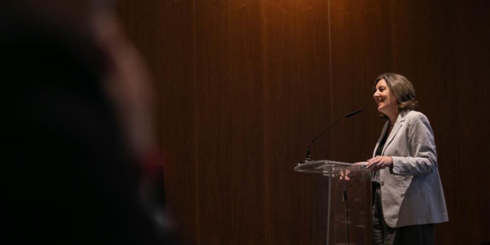 Patricia Franco asistió a la jornada desarrollada por la Asociación para el Progreso de la Dirección.