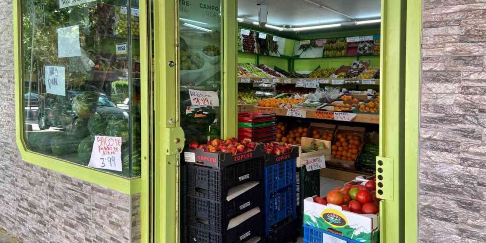 Foto de una frutería. Foto: EP.
