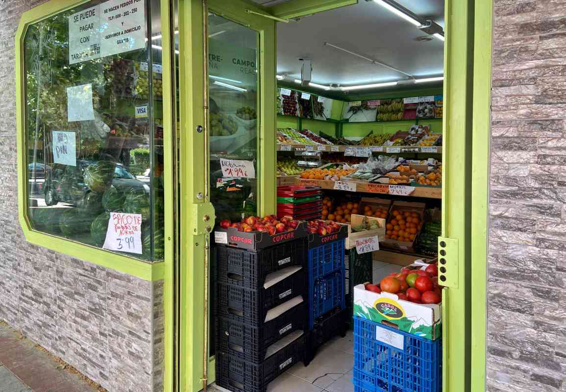 Foto de una frutería. Foto: EP.