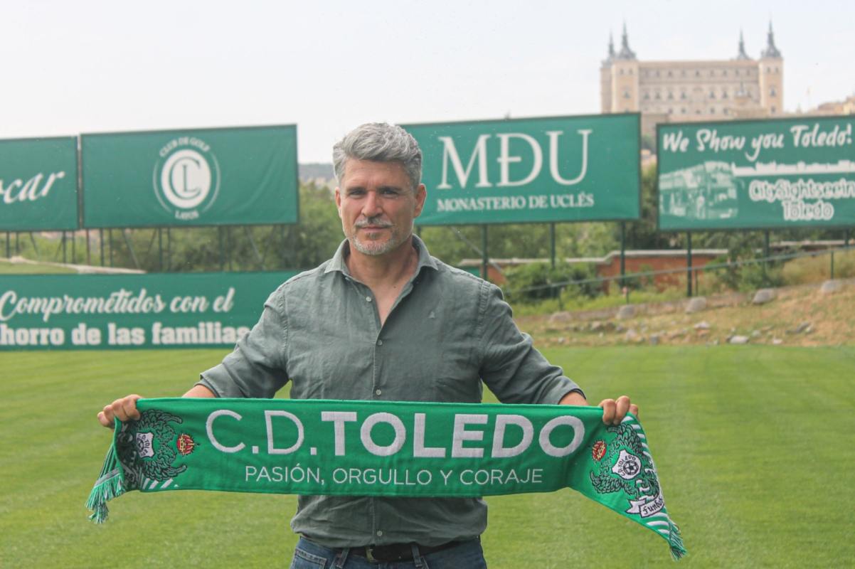 Paco Gallardo, nuevo director deportivo del CD Toledo. Foto: CD Toledo.