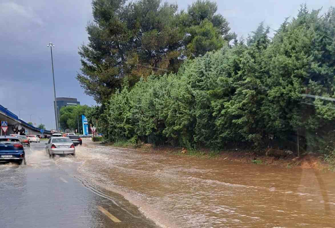 Granizada en Guadalajara.