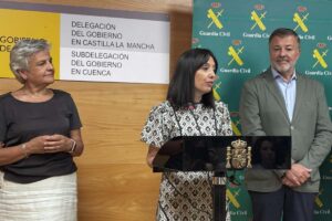 La directora general de la Guardia Civil, Mercedes González, en Cuenca. Foto: Europa Press