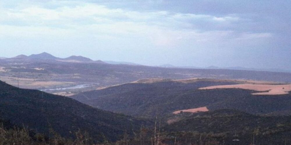 Incendio forestal en Burujón (Toledo). Foto: Infocam