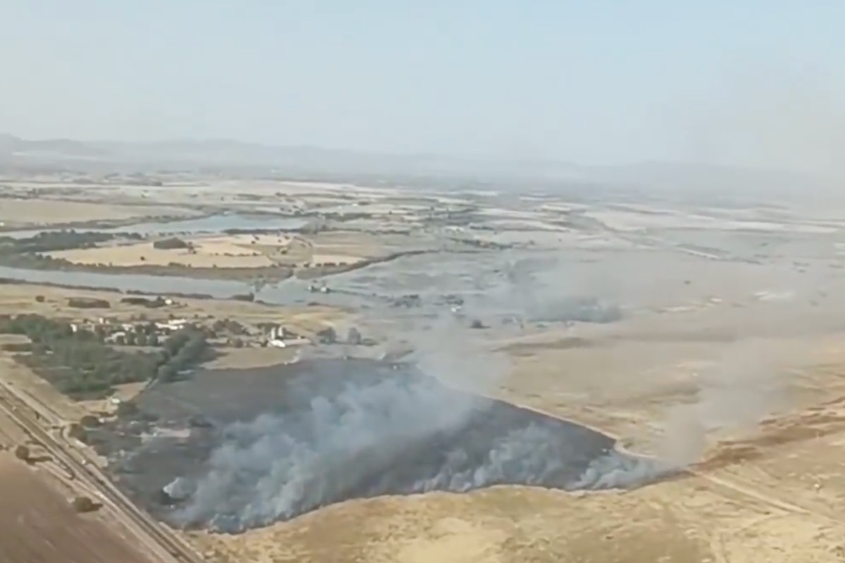 Incendio en Ciudad Real: Infocam