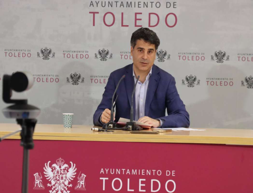 El portavoz del gobierno local de Toledo, Juanjo Alcalde