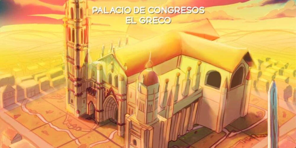 Cartel parcial del Festival de Juegos de Mesa Toledum.