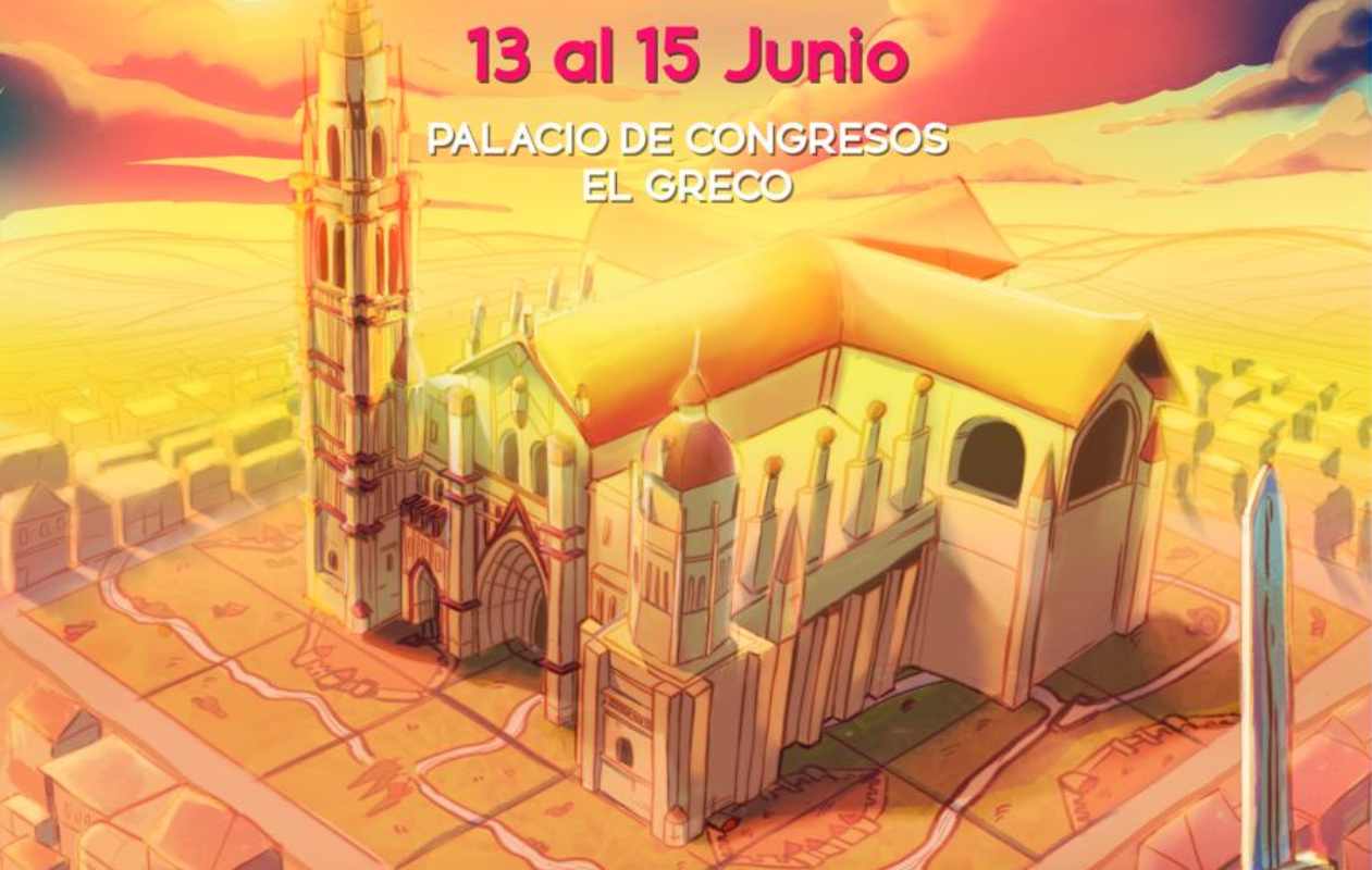 Cartel parcial del Festival de Juegos de Mesa Toledum.