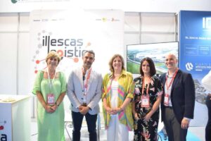Patricia Franco asistió al Salón Internacional de la Logística.
