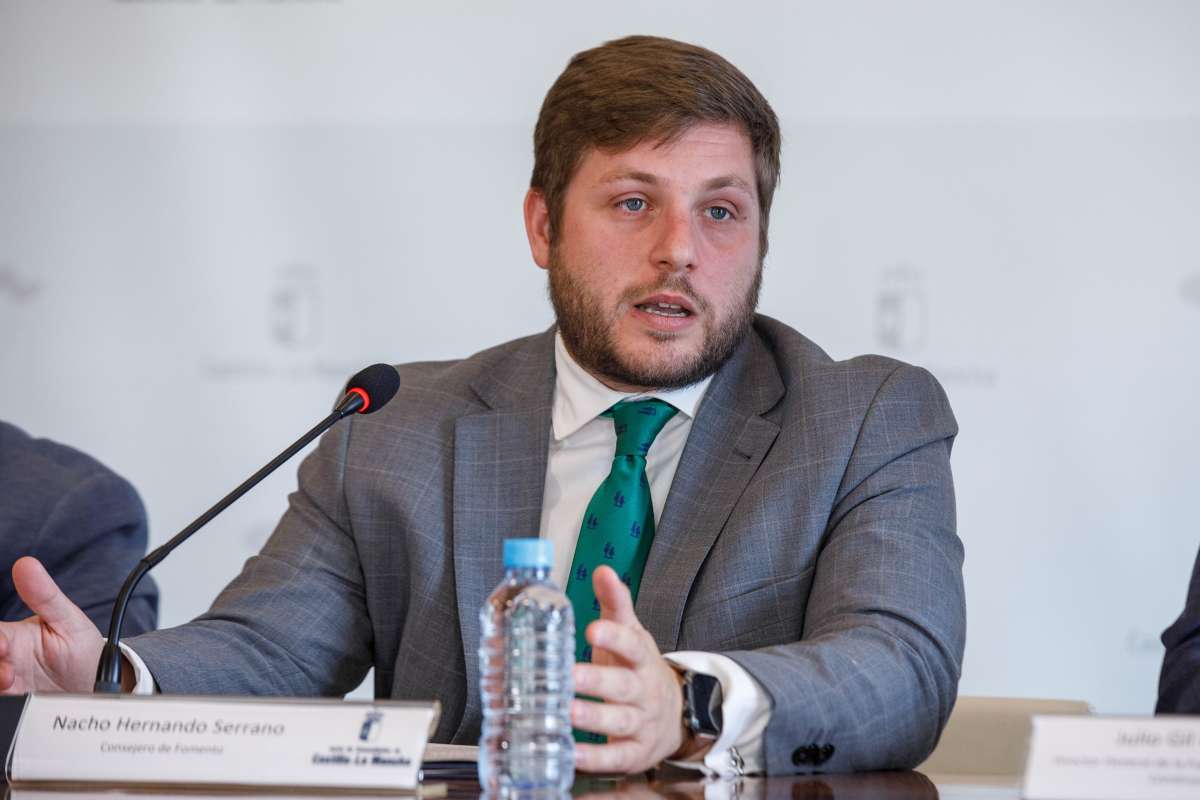 El consejero de Fomento, Nacho Hernando.