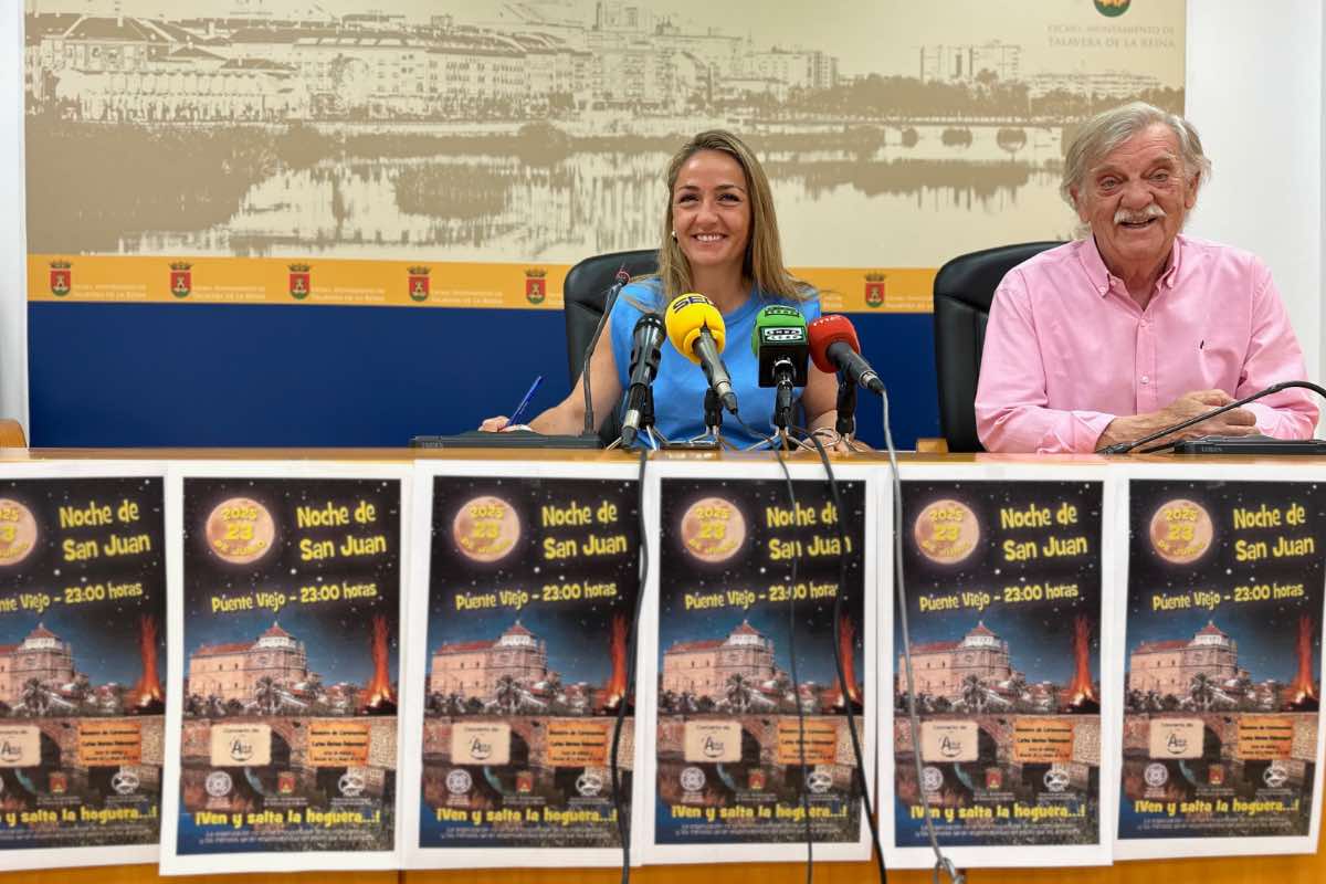 Presentación de la noche de San Juan en Talavera