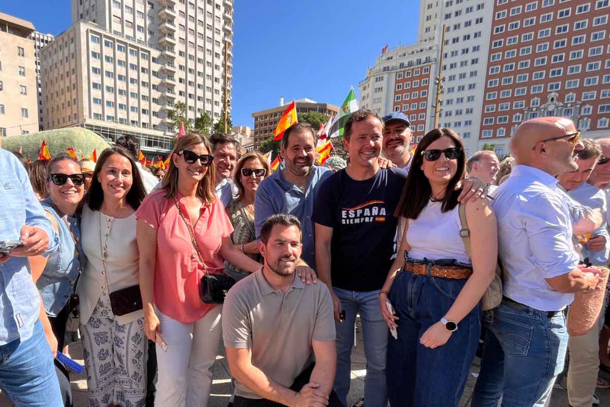 La manifestación 'Mafia o democracia', celebrada este domingo en Madrid