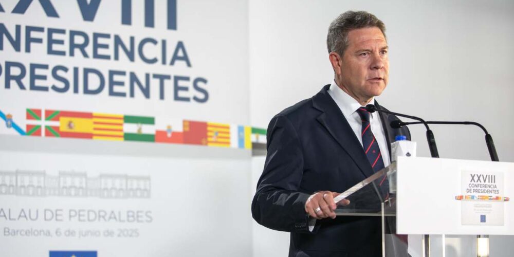 El presidente de Castilla-La Mancha, Emiliano García-Page.