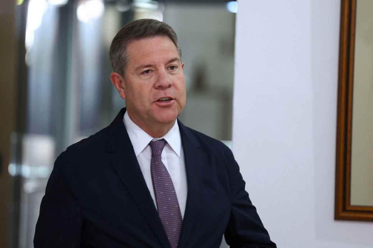 El presidente de Castilla-La Mancha, Emiliano García-Page. Foto: Ismael Herrero.