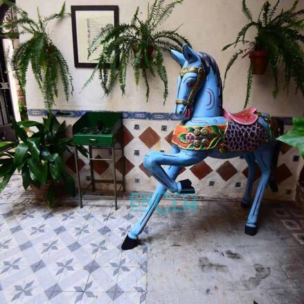 Patio en la calle de la Merced, 7.