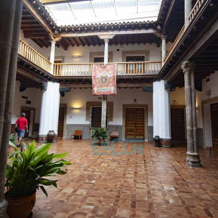 Patio en la calle de Recoletos 1, Palacio de Benacazón.