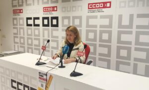 Raquel Payo, secretaria de diálogo social y salud laboral de CCOO CLM. Foto: Ramón de Juan.