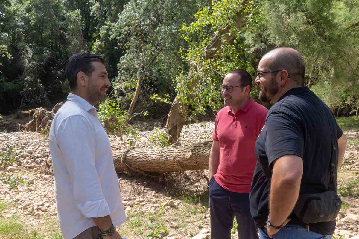 Visita trabajos río Henares