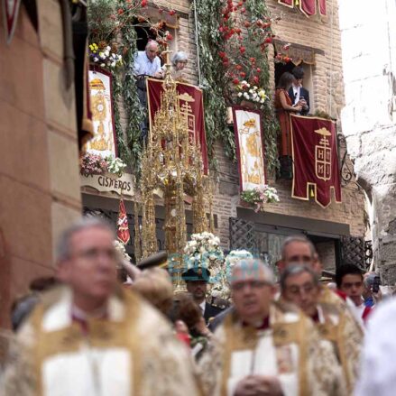Procesión Corpus Christi Toledo 2025. Foto: ENCLM/Rebeca Arango