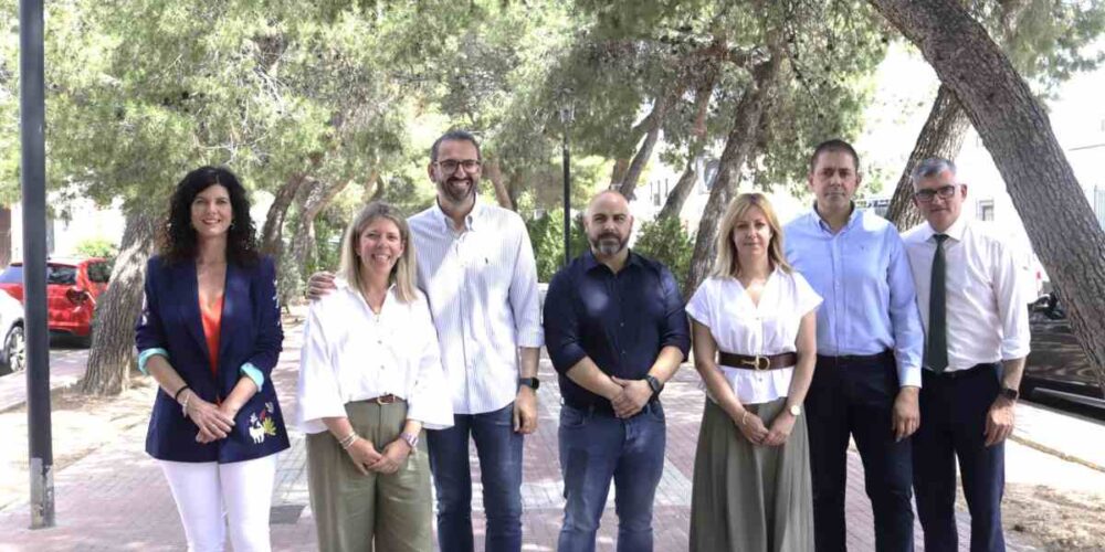 Reunión del Grupo Parlamentario Socialista con el Grupo Municipal Socialista en el Ayuntamiento de Tomelloso.