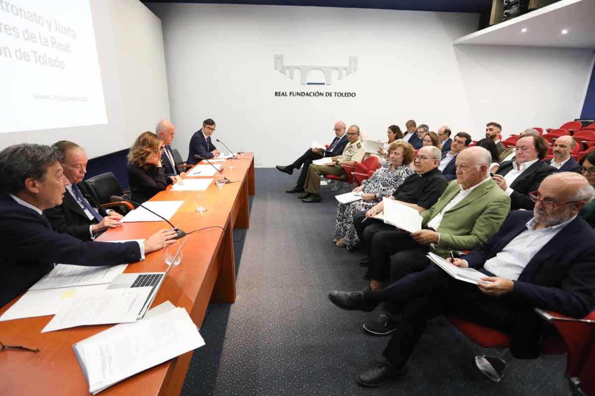 Reunión del Patronato de la Real Fundación de Toledo.