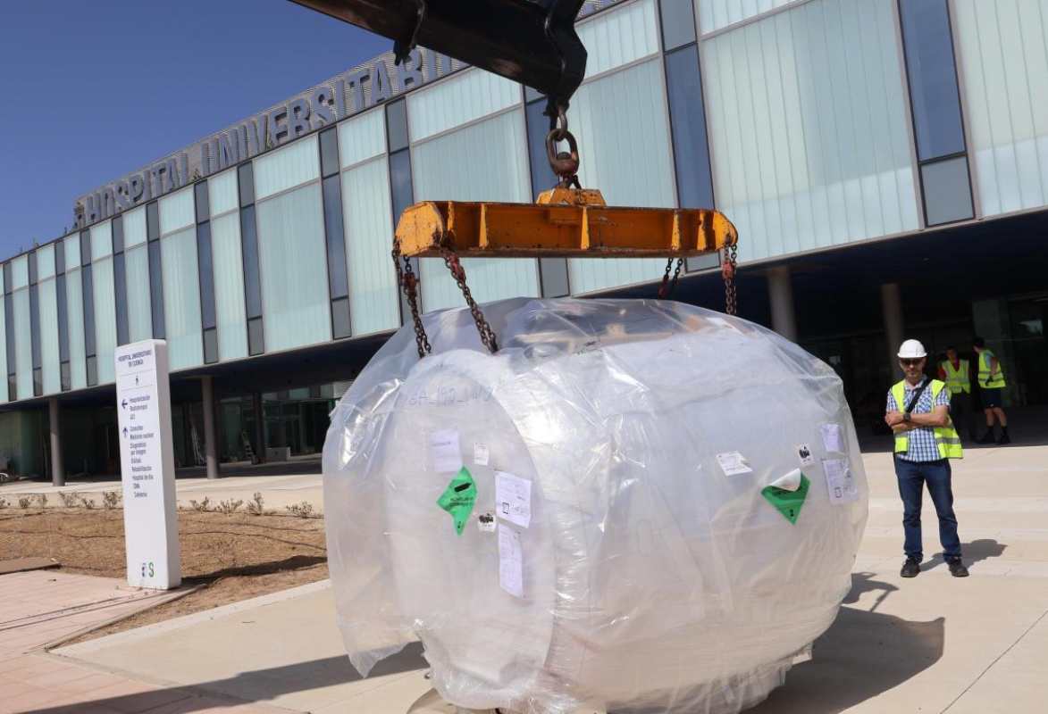 La nueva resonancia magnética del hospital de Cuenca.