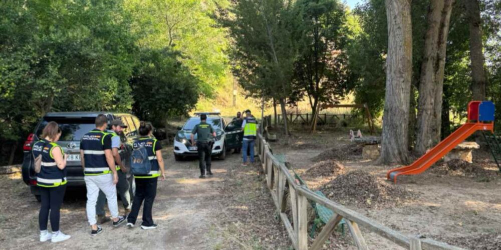 Imagen de la zona donde ha aparecido el cadáver de la mujer en Guadalajara. Foto: CMM Guadalajara.