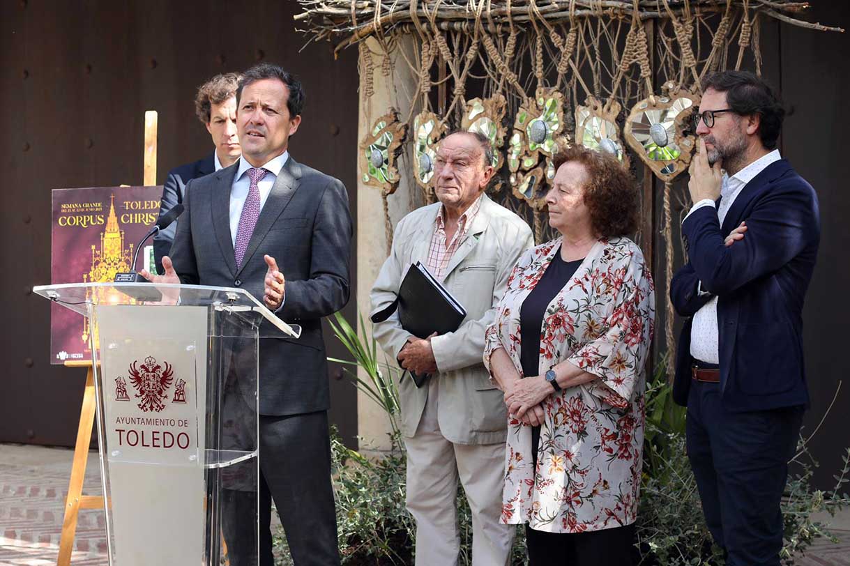 Presentación del certamen de Patios del Corpus
