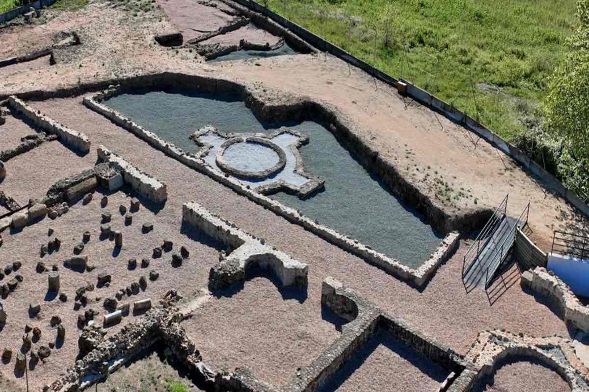 Villa romana de El Saucedo (Toledo). Foto: JCCM