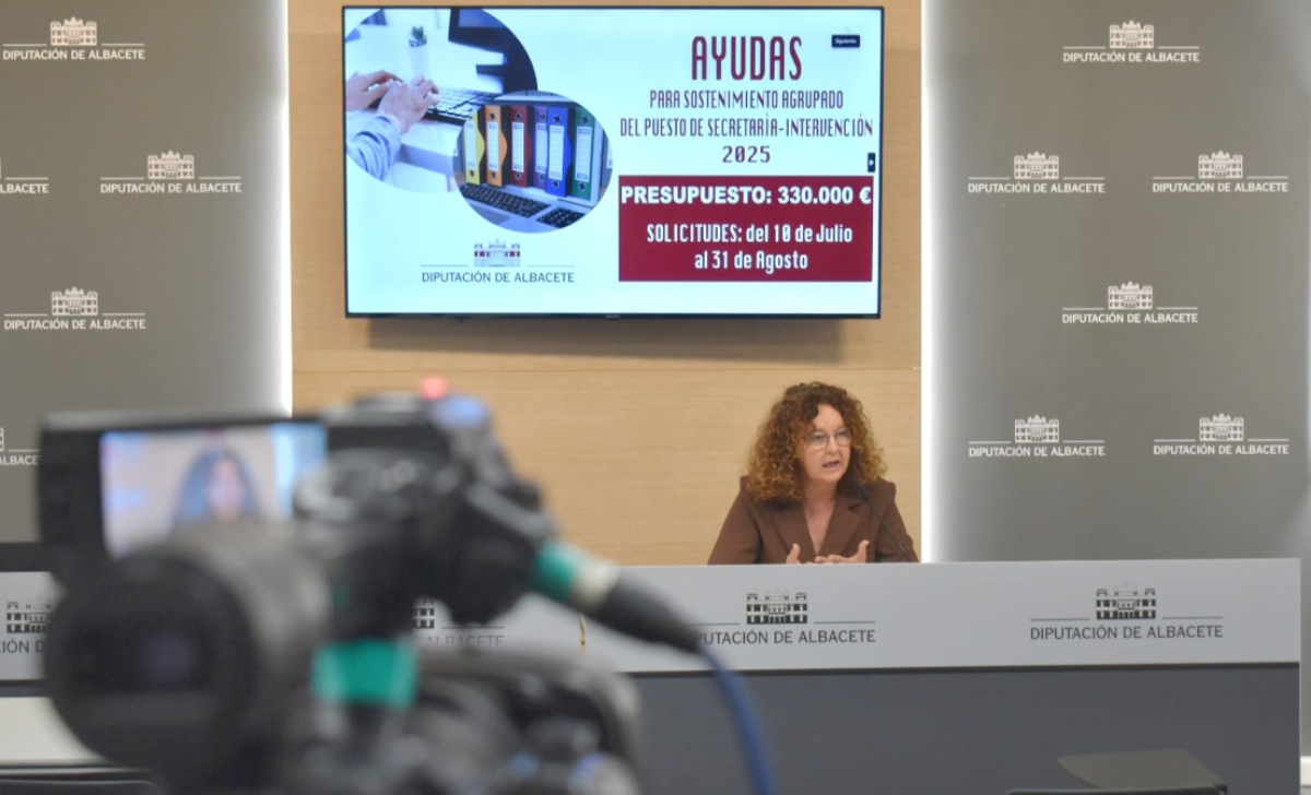 La diputada de Atención Técnica a Municipios en Albacete, Llanos Sánchez