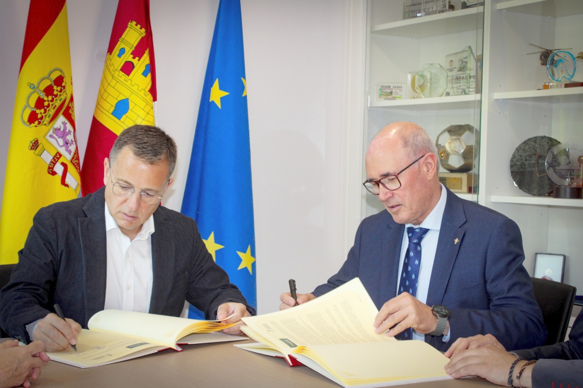 Firma convenio entre el Ayuntamiento de Albacete y la Fundación Globalcaja