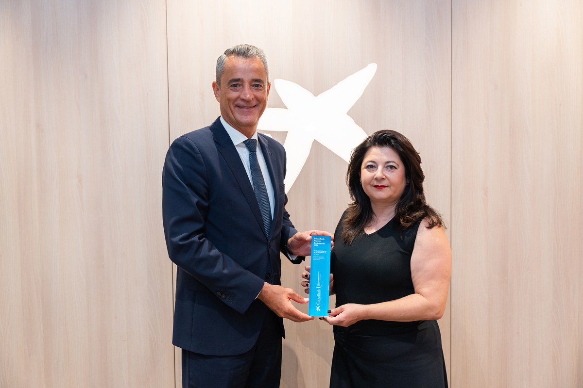 Premio Empresaria 2025 de Caixabank.