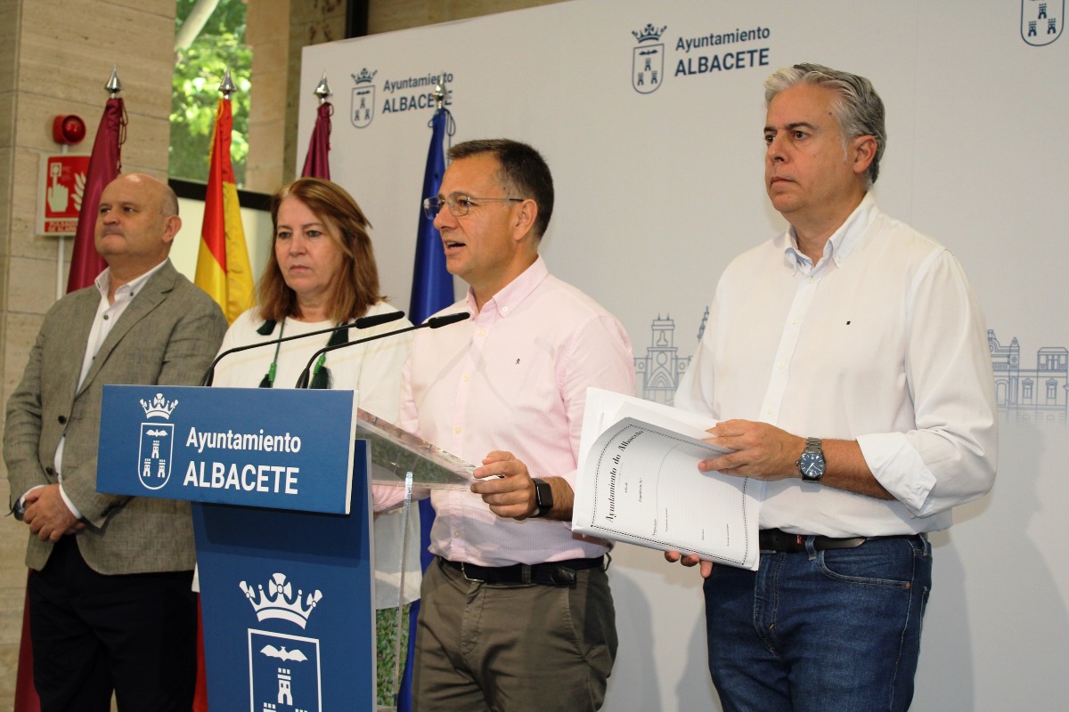 Presentación proyecto en Albacete de la prolongación de la Avenida de España hasta la Ciudad Deportiva