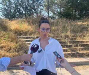 Lucía de Luz, portavoz socialista en el Ayuntamiento