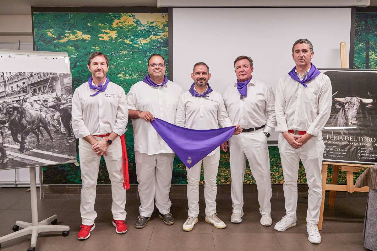 Presentación encierros de Guadalajara en Pamplona