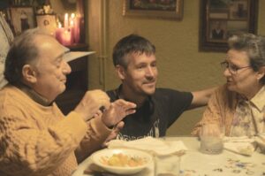 Imagen de la película el 'Bodegón con fantasmas' del director albaceteño Enrique Buleo
