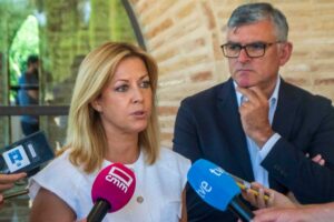 La portavoz del grupo socialista en las Cortes de Castilla-La Mancha, Ana Isabel Abengózar.