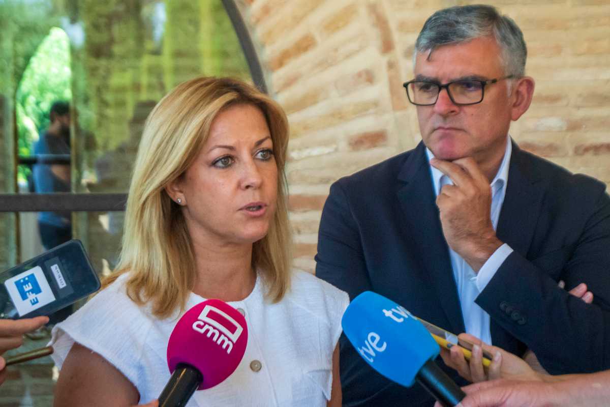 La portavoz del grupo socialista en las Cortes de Castilla-La Mancha, Ana Isabel Abengózar.