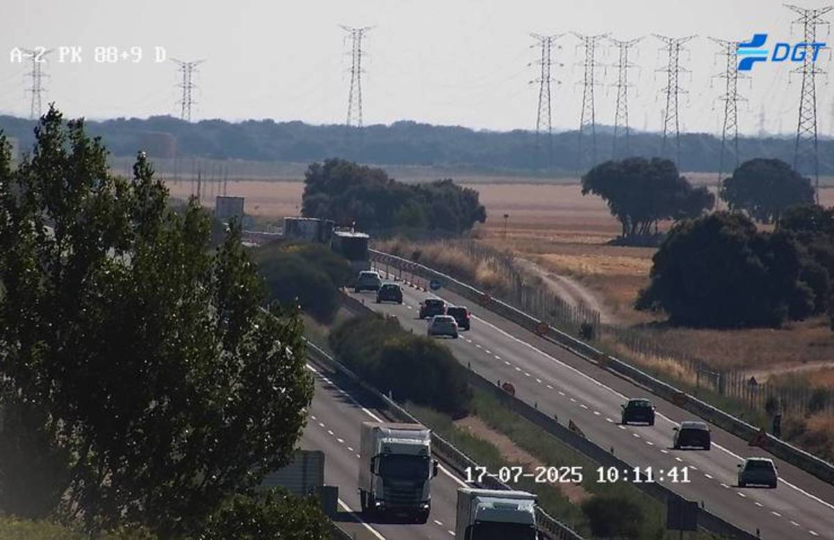 Abierto carril A-2 Gajanejos