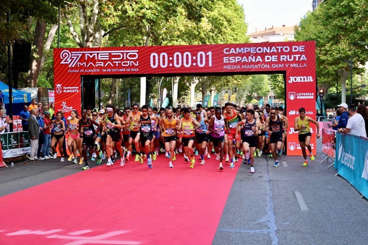 Foto de archivo del Medio Maratón de Albacete 2024